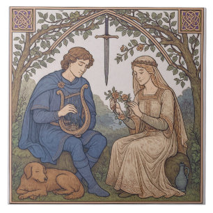 Tristan and Isolde Tile