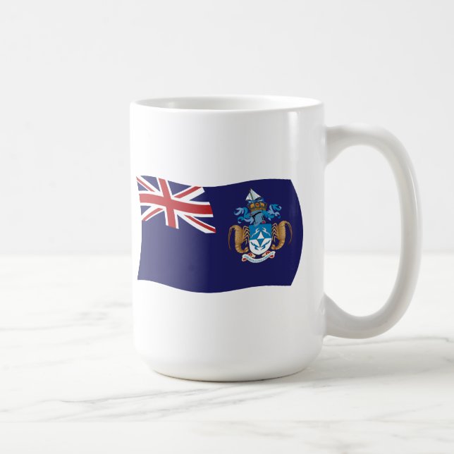 Tristan Da Cunha Flag Mug (Right)