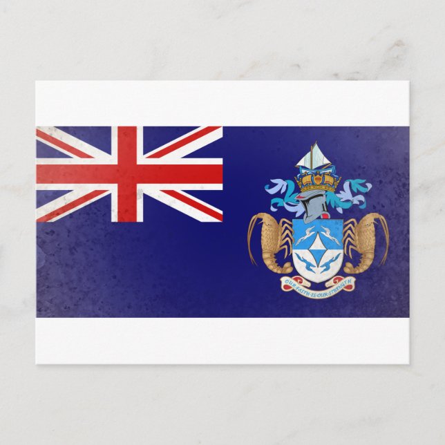 Tristan da Cunha Holiday Postcard (Front)