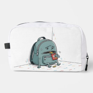 Triste sac à dos Manger des jetons Carto amusant