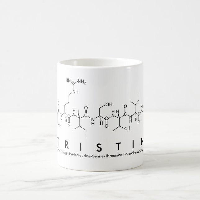 Tristin peptide name mug (Center)