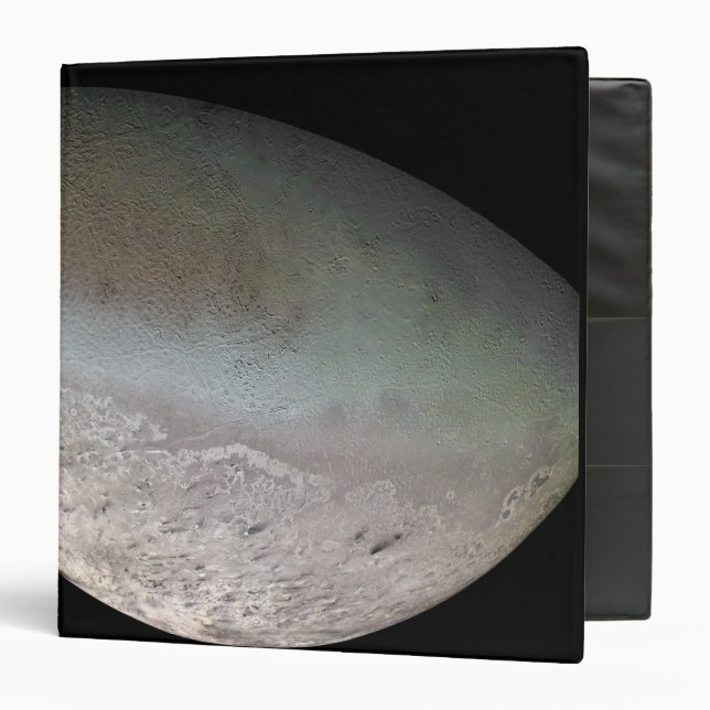 Triton, the largest moon of planet Neptune Binder (Front/Inside)