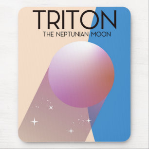 Triton - The Neptunian moon Mouse Pad