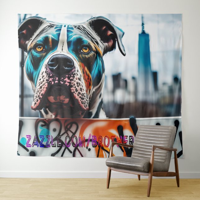 TriTuro The Garbage Disposal Tapestry (In Situ (Horizontal))