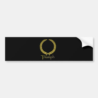 Triumph Bumpersticker Bumper Sticker