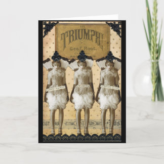 Triumph ! Carte de voeux