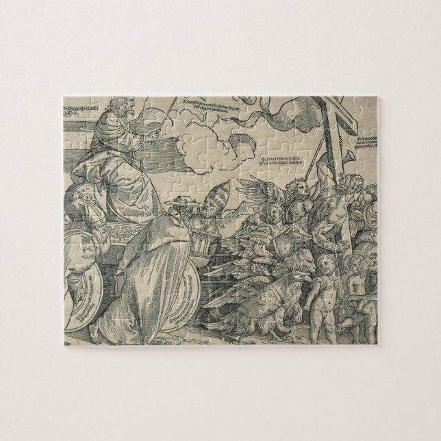 Triumph of Christ (wood engraving) Jigsaw Puzzle (Horizontal)