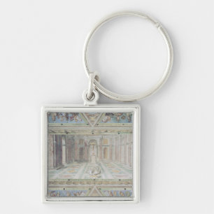 Triumph of Christianity, from the Raphael Rooms Keychain