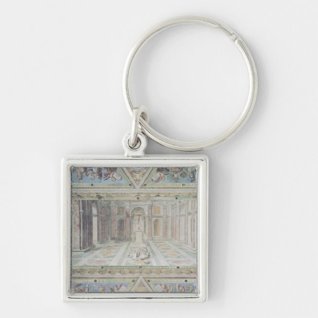 Triumph of Christianity, from the Raphael Rooms Keychain (Front)