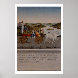 Triumph of Federigo da Montefeltro, Duke of Urbino Poster