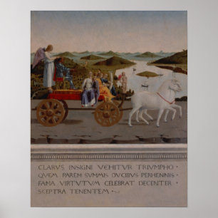 Triumph of Federigo da Montefeltro, Duke of Urbino Poster