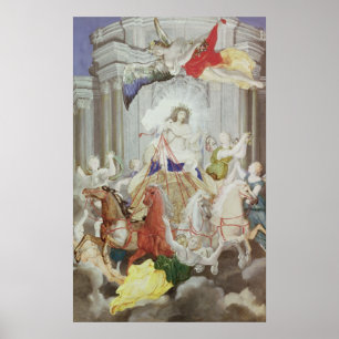 Triumph of King Louis XIV of France Poster