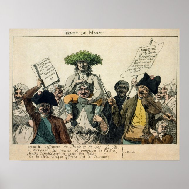 Triumph of Marat Poster (Front)