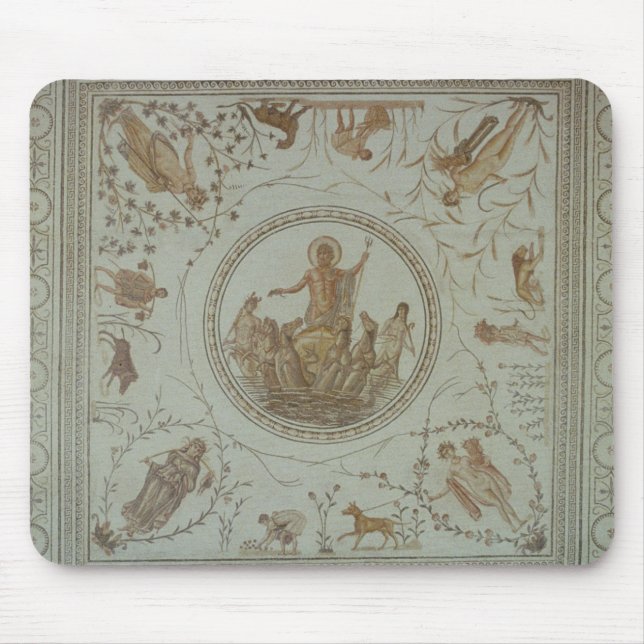 Triumph of Neptune and the Four Seasons Mouse Pad (Front)