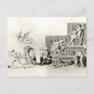 Triumph of the French People over the Monarchy Postcard