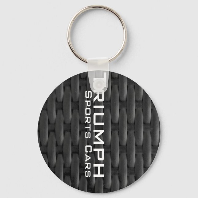 Triumph Sports car keychain. Keychain (Front)