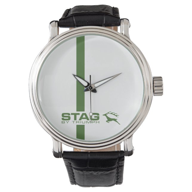 Triumph Stag Classic Car Vintage HikingDuck Watch (Front)
