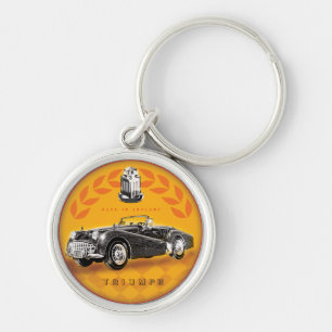 Triumph TR3 Keychain