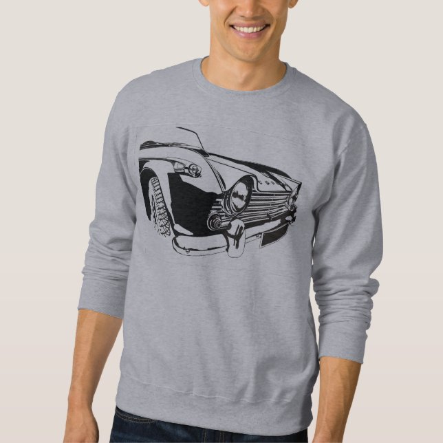 Triumph TR4 A Dynamic Car Hikingduck Sweatshirt (Front)