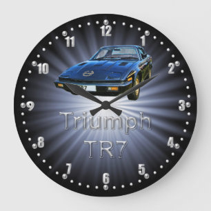Triumph TR7 Classic Car Wall Clock