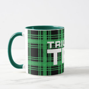 Triumph TR7 Green Tartan / Plaid Mug