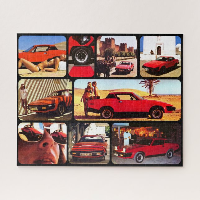 Triumph TR7 UK Brochure 1976 Puzzle  (Horizontal)