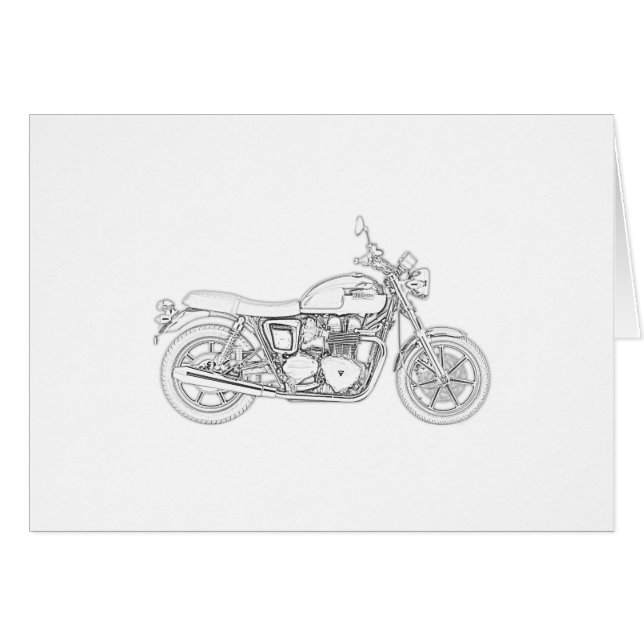 Triumph vintage (Devant horizontal)