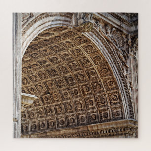 Triumphal Arch in the Roman Forum - 20x20 - 676 pc Jigsaw Puzzle