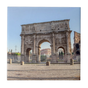 Triumphal Arch of Constantine - Rome, Italy Tile