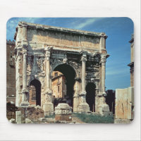 Triumphal Arch of Septimius Severus, dedicated in