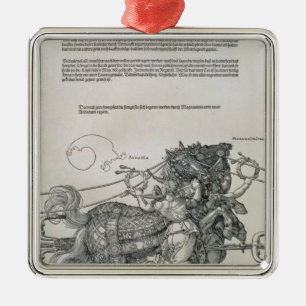 Triumphal Chariot of Emperor Maximilian I Metal Ornament