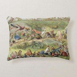 Triumphal March of the Elf-King, illustration from Decorative Pillow