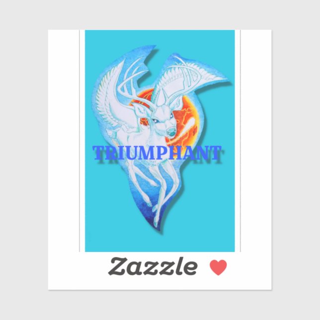 Triumphant Victorious sticker  (Sheet)