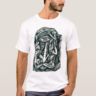 Triumvirat, dessin à l'encre, T-shirt