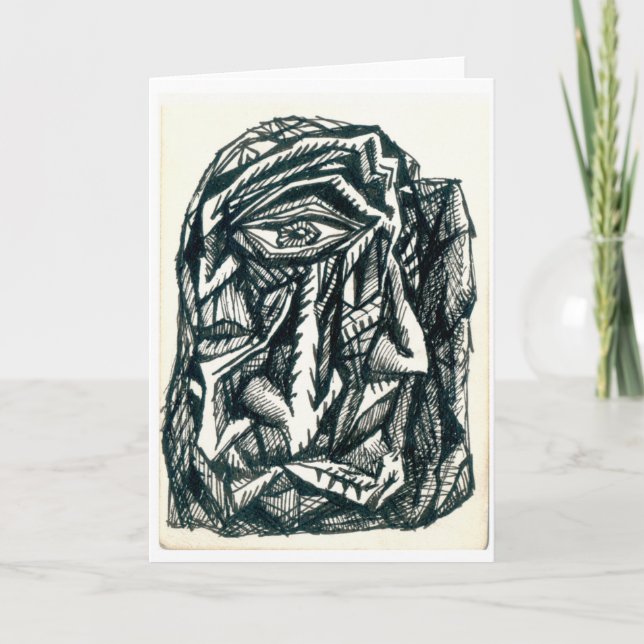 Triumvirate, Folded Greeting Card (Front)