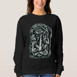 Triumvirate, ink drawing, Sweatshirt