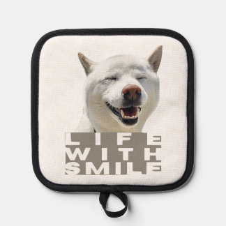 Trivet of dog by koroku pot holder