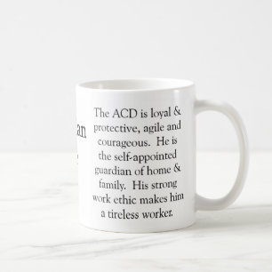 Trivia Mug de chien de bétail australien