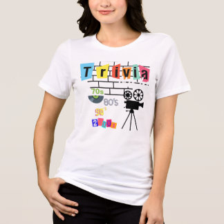 Trivia Night Game Day  Tri-Blend Shirt