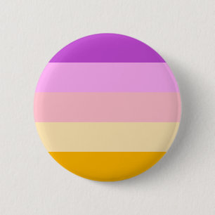 Trixic Pride Flag LGBT Pride 2 Inch Round Button