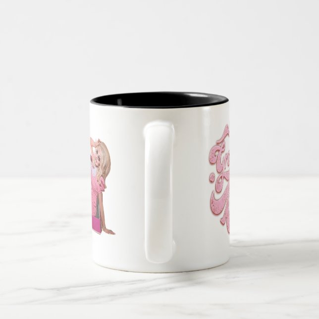 Trixie Mattel - Grown Up Two-Tone Coffee Mug (Handle)