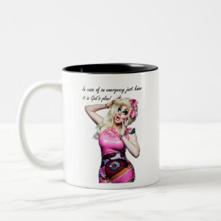Trixie Mattel - In Case of An Emergency Two-Tone Coffee Mug