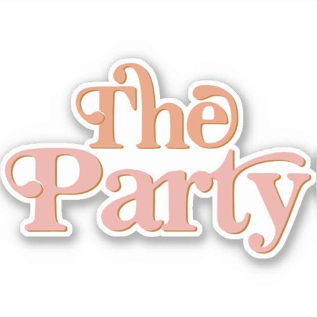 TRIXIE Retro 70's Themed Bachelorette The Party (Front)