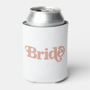 TRIXIE Retro 70's Themed Groovy Bride Bachelorette Can Cooler