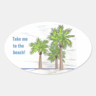 TROIS autocollants PALMS (4)