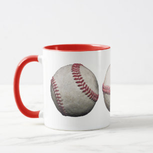 Trois boules de baseball Mug