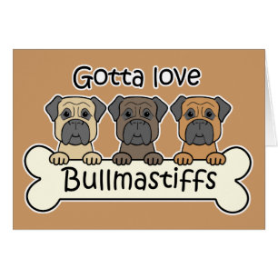 Trois Bullmastiffs
