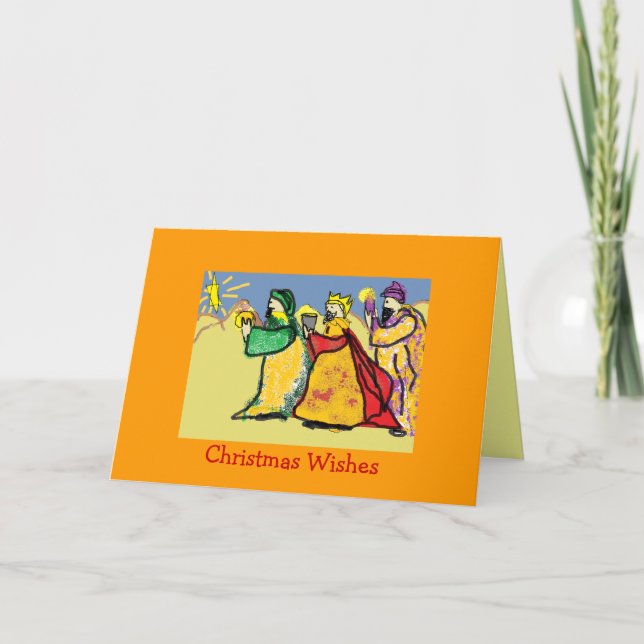Trois cartes des Rois Noël (Devant)