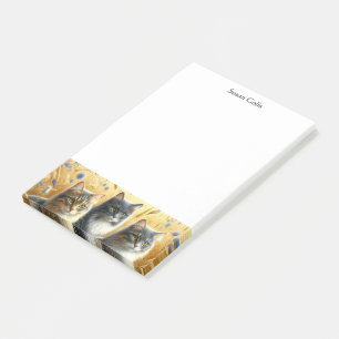 Trois Chats Post-It Notes pour Amoureux des Chats