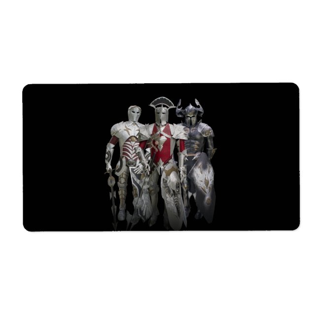 Trois chevaliers (Devant)